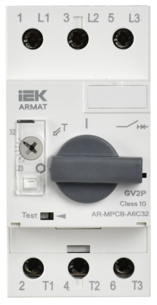 фото Автоматический выключатель для защиты двигателя  IEK AR-MPCB-A6C32 в Омске