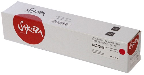 

Картридж Sakura SACRG729M для CANON LBP 7010C/7018C, пурпурный, 1000 к., SACRG729M