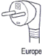 фото Кабель питания  Juniper CBL-JX-PWR-EU