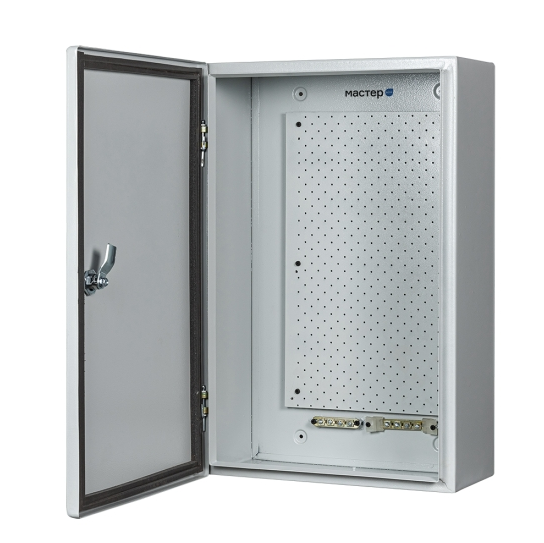 

Шкаф Телеком-Мастер Мастер 3У монтажный универсальный: замок, ключ, монтажная плата, 2 гермоввода, 2 клемные рейки, уплотнит. прокладка; 560х370х180,, Мастер 3У
