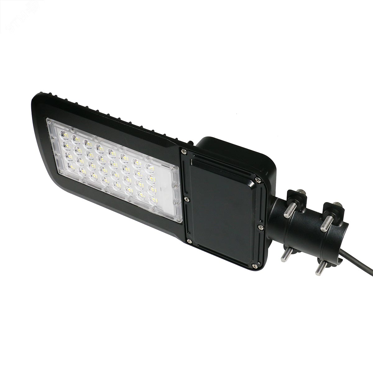 

Светильник уличный Gauss 629535300 Qplus 100W 12000lm 5000K 120-260V IP65 455*180*49мм черный КСС "Ш" LED, 629535300
