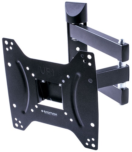 

Кронштейн настенный Kromax DIX-22 Kromax_28013 15-48", макс. 35кг, поворотно-выдвижной и наклонный, черный, DIX-22