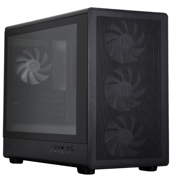

Корпус mATX Zalman M5 Black без БП, боковая панель из закалённого стекла, USB 2.0, USB 3.0, USB Type-C, M5 Black