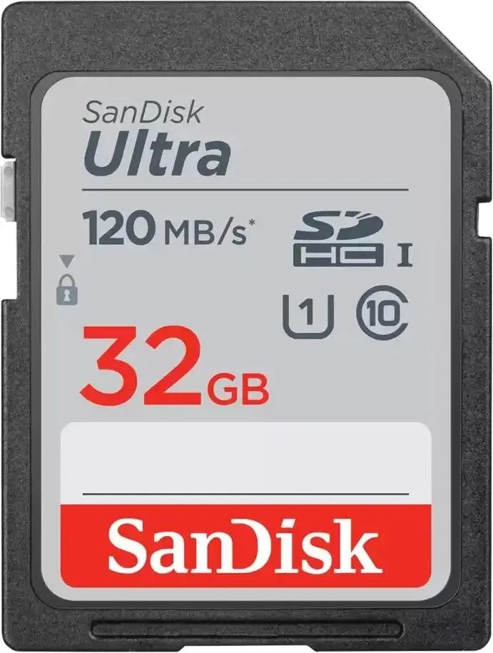 

Карта памяти SDHC 32GB SanDisk SDSDUN4-032G-GN6IM черная, SDSDUN4-032G-GN6IM