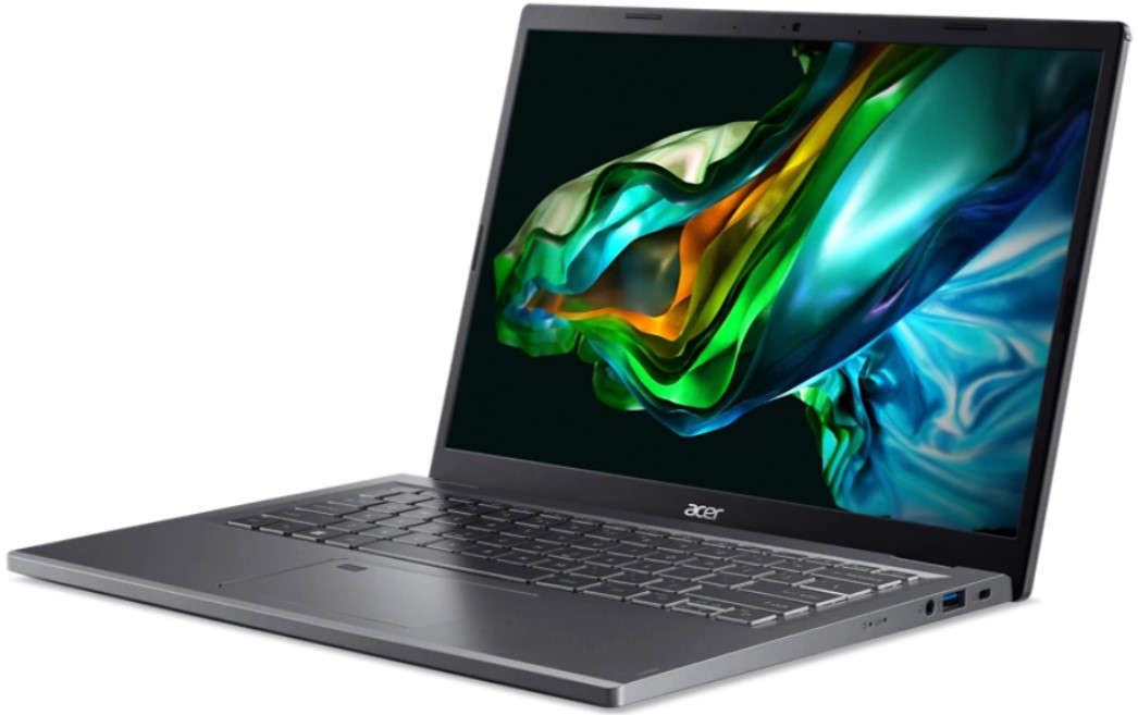 

Ноутбук Acer Aspire 5 14 A514-56M-52AH NX.KH6CD.00B i5-1335U/8GB/512GB SSD/Iris Xe graphics/14" WUXGA IPS/WiFi/BT/cam/noOS/gray, Aspire 5 14 A514-56M-52AH