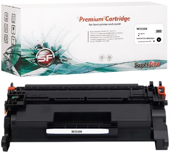 

Картридж SuperFine SF-W1510X(СЧ) HP W1510X С ЧИПОМ (не совместим с ПО "2419A") LJ Pro 4003/MFP 4103 9,7K, SF-W1510X(СЧ)