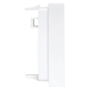 фото Накладка розетки компьютерной EKF TRP-INS-MOS-2M2P-WH