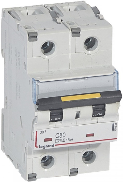 Изображение товара Автоматический выключатель Legrand 409228 для низковольтных сетей IP20 80А