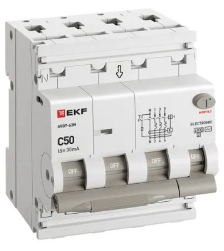 фото Автомат дифференциальный EKF D63N46E50C30 в Санкт-Петербургe