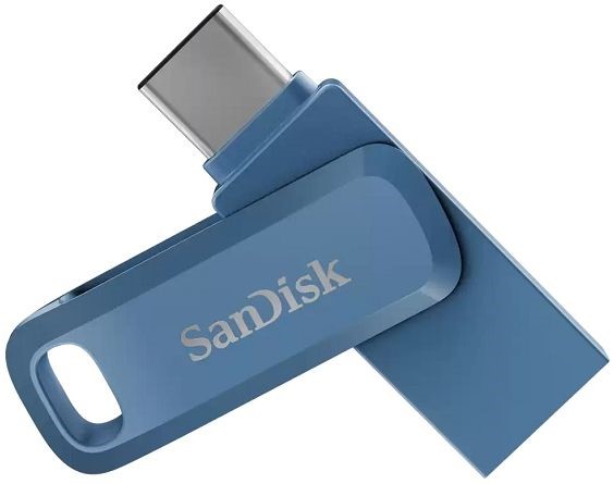 

Накопитель USB 3.1 32GB SanDisk Ultra Dual Drive Go USB Type-C Blue, Ultra Dual Drive Go