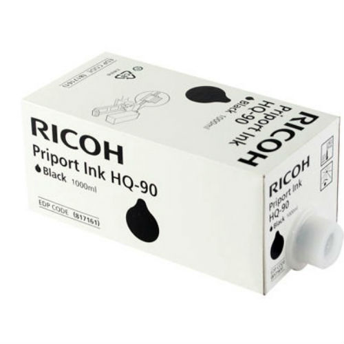 

Чернила Ricoh HQ90 (CPI-12) 817161 Краска Ricoh Priport черные HQ7000/9000 (6 картриджей 1000мл), HQ90 (CPI-12)