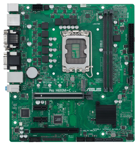 фото Материнская плата mATX ASUS PRO H610M-C-CSM в Перми