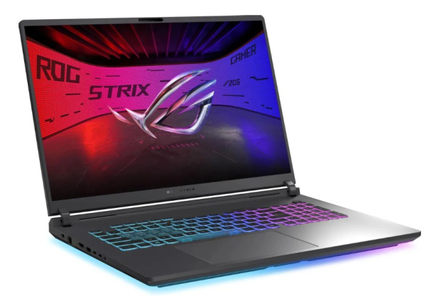 фото Ноутбук ASUS ROG Strix G18 G815LP-TT202 18" (Intel Core Ultra 7, 16Гб DDR5, SSD 1 Тб, GeForce RTX 5070, Без ОС) Серый [90NR0LK1-M00A40]