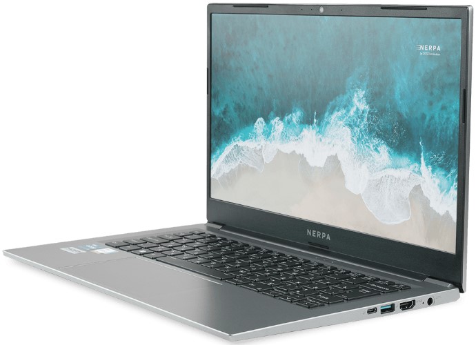 

Ноутбук Nerpa Caspica I752-14 i7 1255U/16GB/256GB SSD/Iris Xe Graphics/14" FHD IPS/WiFi/BT/Win11Pro/titanium gray, Caspica I752-14
