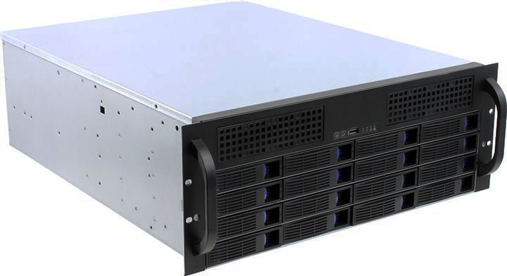 

Корпус серверный 4U Procase ES416S-SATA3-B-0 16 SATA3/SAS 6Gb hotswap HDD, черный, без блока питания, глубина 550мм, MB 9.6"x12", ES416S-SATA3-B-0