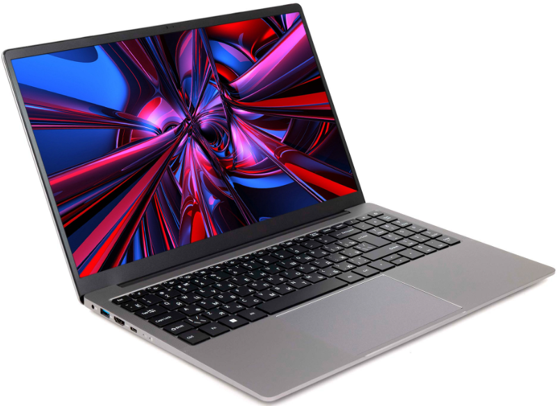 

Ноутбук HIPER OFFICE HLP H1574O582DM i5-1235U/8GB/256GB SSD/noDVD/Iris Xe Graphics/15.6" FHD/Cam/BT/WiFi/Серый/noOS/подстветка клав., OFFICE HLP
