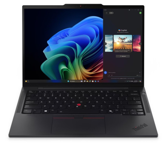 фото Ноутбук Lenovo ThinkPad T14s 14" (AMD Ryzen 7 PRO, 16Гб LPDDR5X, SSD 512 Гб, Radeon Graphics, Windows 11 Профессиональная) Черный [21TB000DUS]
