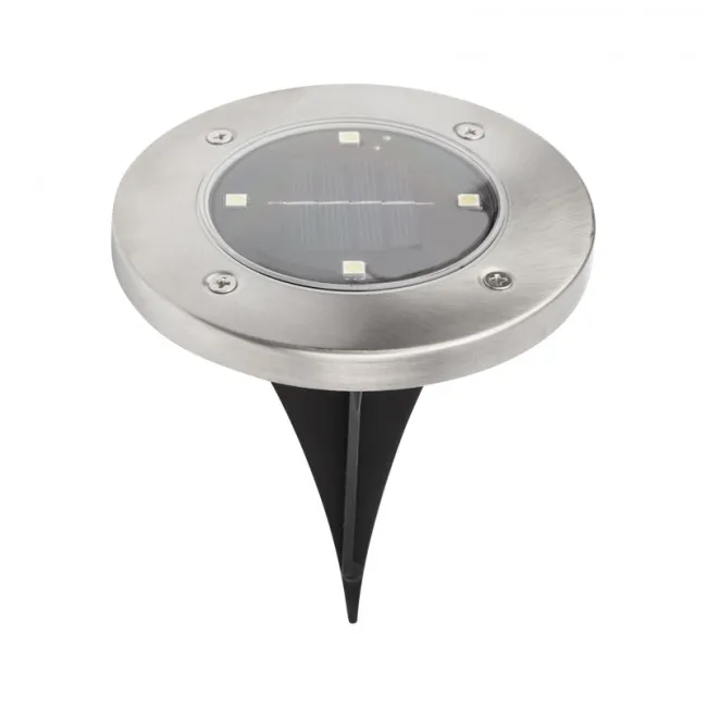 

Светильник Lamper 602-246 светодиодный Взлетные Огни LED с аккумулятором солнечной панелью IP65, холодное белое свечение 6500 К, монтаж в грунт, 602-246