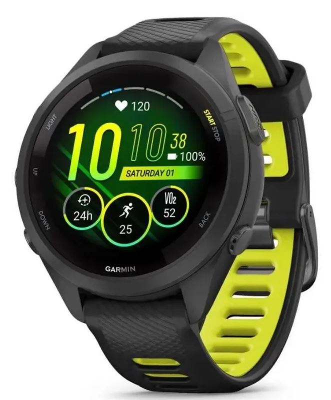 

Часы Garmin Forerunner 265S 010-02810-13 черные 41,7мм, Forerunner 265S