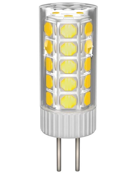 

Лампа светодиодная IEK LLE-CORN-5-012-40-G4 Corn 5Вт капсульная 4000К нейтр. бел. G4 12В керамика, LLE-CORN-5-012-40-G4