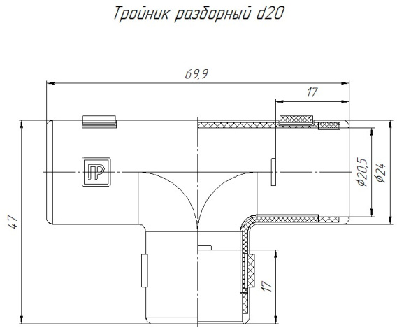 фото Тройник  Промрукав PR13.0365 в Ростове-на-Дону