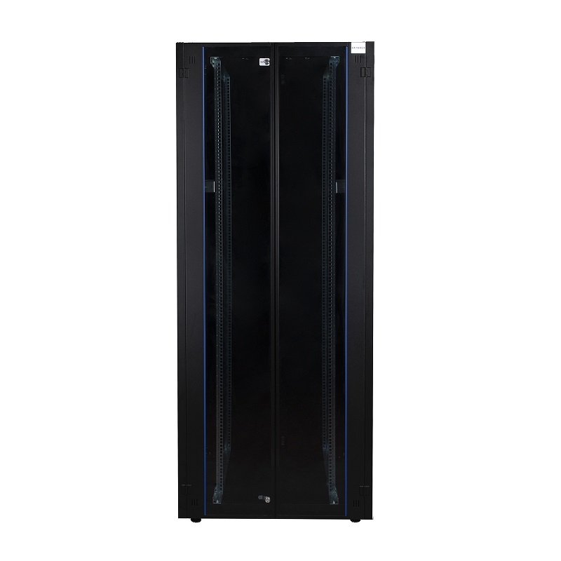 

Шкаф напольный 19", 42U Datarex DR-738521 телекоммуникационный 800х800, двойная передняя дверь стекло, двойная задняя металлическая дверь, черный, DR-738521