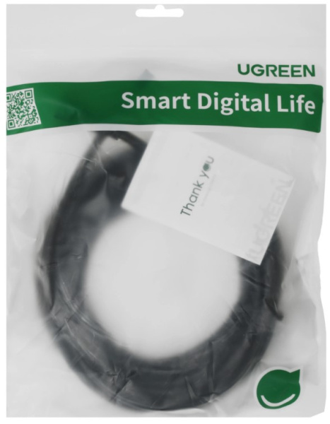 фото Кабель патч-корд F/FTP 7 кат. 0,5м UGREEN NW107 в Омске