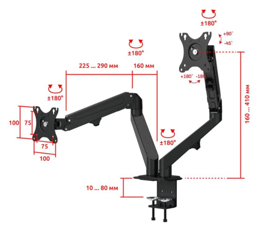 фото Кронштейн UNITEKI FMGT82B
