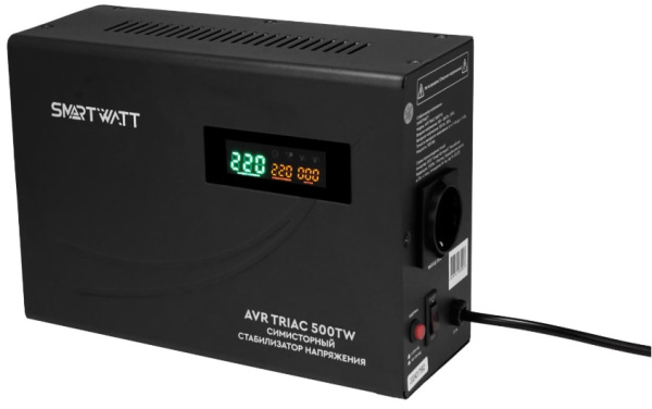 фото Стабилизатор напряжения симисторный SmartWatt AVR TRIAC 500TW в Казани