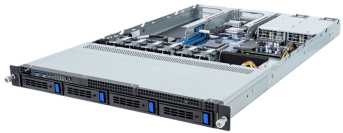 

Серверная платформа 1U GIGABYTE R133-X13-AAB1 (LGA1700, C262, 4*DDR5 (4400), 4*3,5"/2,5" SATA, M.2, PCIe, 800W 80+ Platinum, 2*USB 3.2, Mini-DP), R133-X13-AAB1