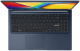 фото Ноутбук ASUS VivoBook X1504VA-BQ5683 15.6" (Intel Core i3, 8Гб DDR4, SSD 256 Гб, UHD Graphics, Без ОС) Синий [90NB13Y1-M03UE0]
