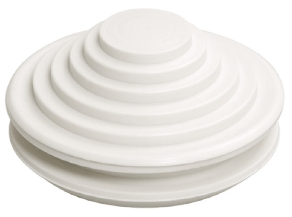 Изображение товара Кабельный держатель IEK d40мм белый