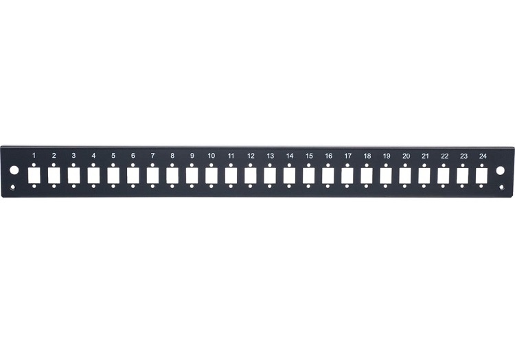 

Панель Datarex DR-546045 лицевая для выдвижной оптич. полки, 24 SC Simplex/24 LC Duplex, черный, DR-546045