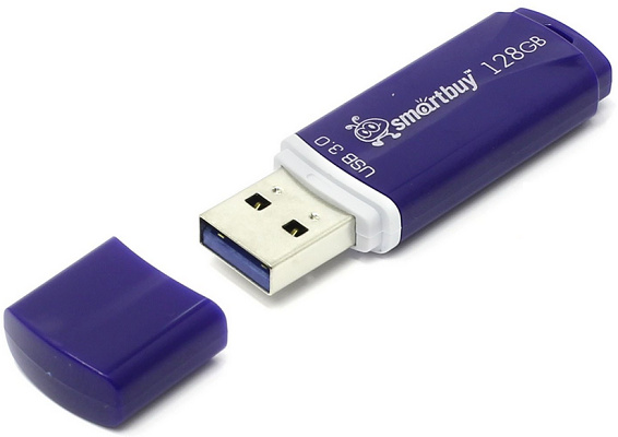 фото Накопитель USB 3.0 128GB SmartBuy SB128GBCRW-Bl в Волгограде