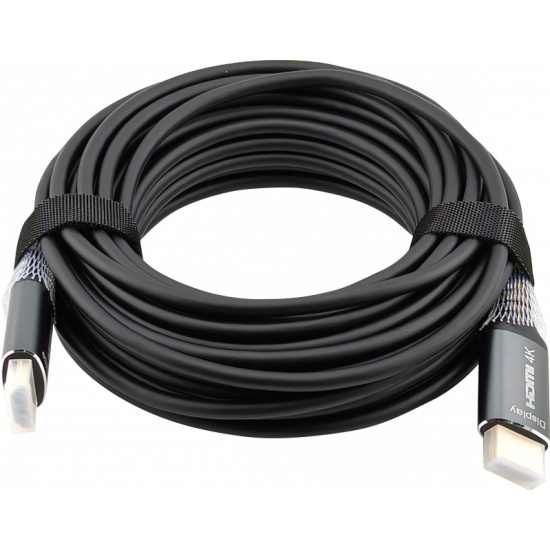 

Кабель аудио-видео Cactus CS-HDMI-AOC-2-20 HDMI (m)/HDMI (m) 20м. позолоч.конт. черный, CS-HDMI-AOC-2-20