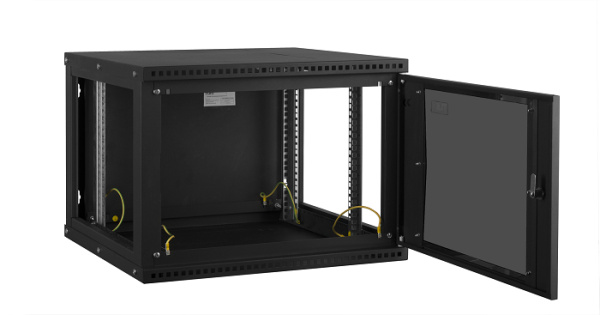 фото Шкаф настенный 19", 6U TLK TWI-066035-R-G-BK в Уфе