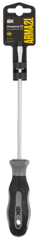 

Отвертка IEK A2L5-SC10-T2-SL-55-150 ARMA2L 5 SL5,5х150 Т2, A2L5-SC10-T2-SL-55-150