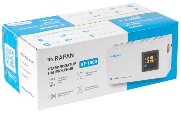 фото Стабилизатор напряжения Бастион RAPAN ST-1000 в Омске