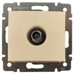 

Розетка Legrand 774331 Valena телевизионная TV, проходная, в рамку,14дБ, IP20 (слоновая кость), 774331