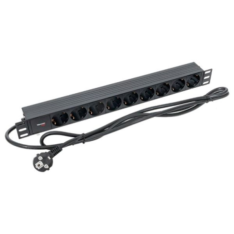 фото Блок розеток 19", 9 розеток EKF TRP-HPD-PL-16A-9SH-2MSH в Омске