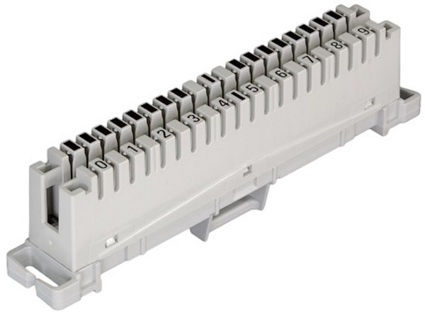 Изображение товара Плинт SNR SNR-LSA-09 с 10 парами размыкаемых контактов