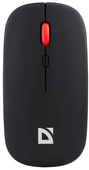 

Мышь Wireless Defender Vitrual MB-635 Defender 52635 черная, 1600 dpi, радиоканал, BT, USB, Vitrual MB-635