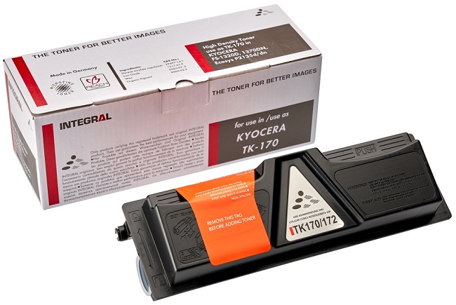 

Тонер-картридж Integral TK-170 Chip EL17X.25C Kyocera FS-1320D, 1370DN, TK-170 Chip