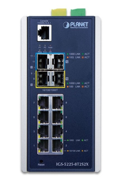 фото Коммутатор промышленный Planet IGS-5225-8T2S2X в Омске