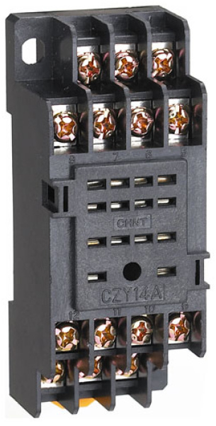 Изображение товара Розетка CHINT 289998 для NJDC-17(D)/2Z, 2 контакта, надежное подключение