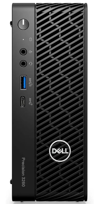 

Компьютер Dell Precision 3260 Compact i7-13700/32GB/1TB SSD/RTX 3000 6GB/GbitEth/Win11Pro/black, Precision 3260 Compact