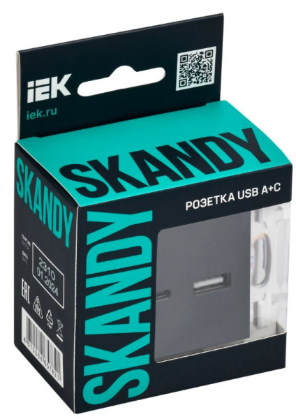фото Розетка USB  IEK SK-U21-D31-K02 в Уфе