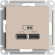 фото Розетка USB  Systeme Electric ATN001233 в Уфе