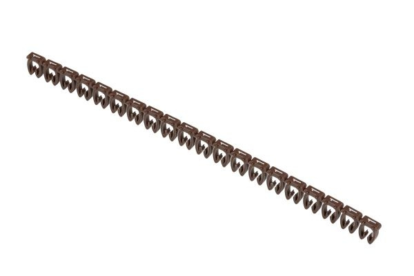 Изображение товара Маркер кабельный открытого профиля IEK UMK-KE3-1 для маркировки проводов