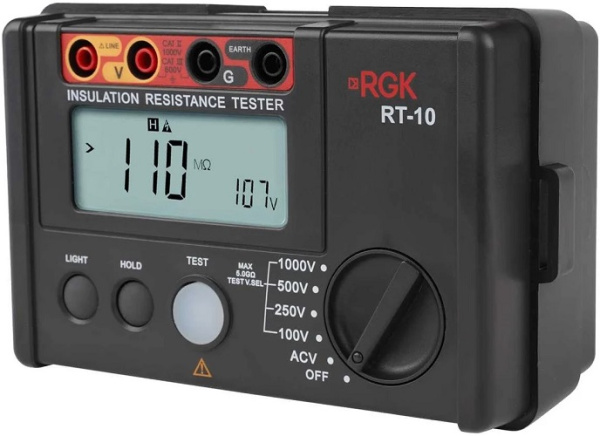 фото Мегаомметр  RGK rt-10 в Санкт-Петербургe
